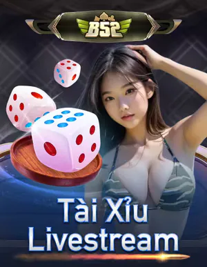 Imagem do jogo B52 Tài Xỉu Livestream Portrait